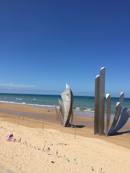 Steel Rising – Omaha Beach D‑Day Memorial Photography Art | ParkerNorth Photography