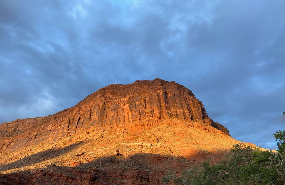 Sunlit Mesa At Sunrise Photography Art | ParkerNorth Photography