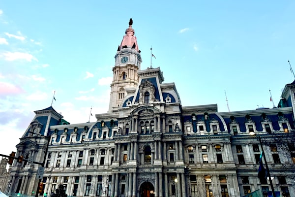 Philadelphia City Hall   A Perspective From Across The Street. Photography Art | ParkerNorth Photography