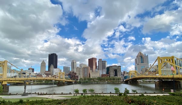 Twin Bridges Skyline Photography Art | ParkerNorth Photography