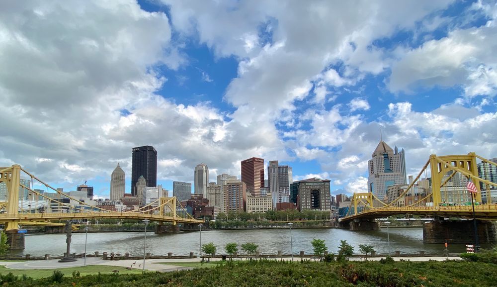Twin Bridges Skyline Photography Art | ParkerNorth Photography