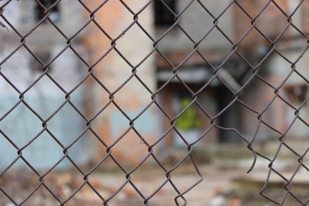 Chain Link Fence Photography Art | Cynthia Lynn Studio