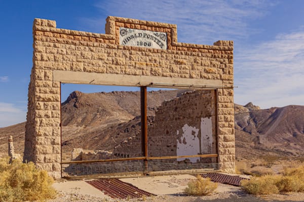 Rhyolite Building 1 Photography Art | CESSNA