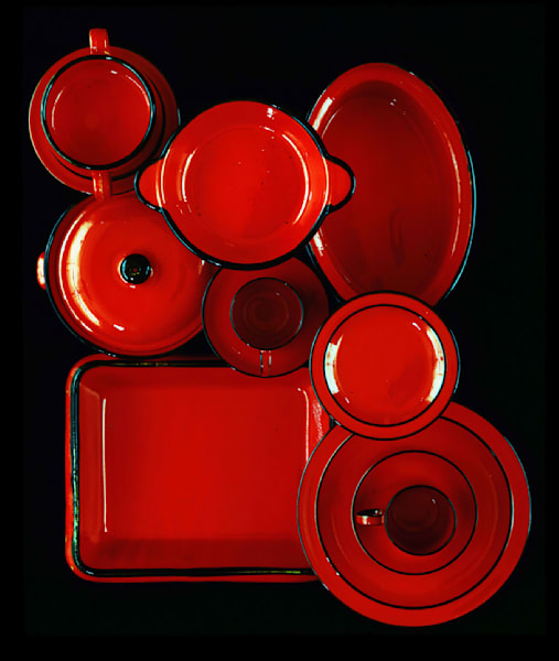 Red Kitch Art | Gail Helen