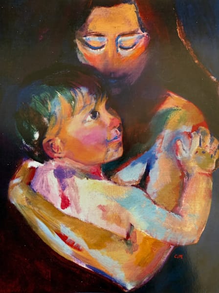 Mother And Child Art | Gail Helen