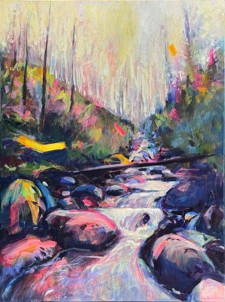 Keppel Falls After The Rain Art | Olga Dziemidowicz Art