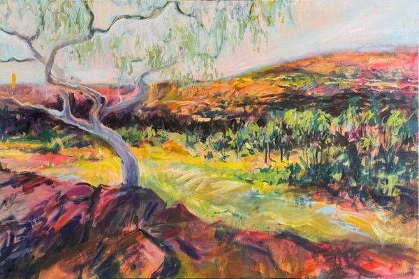Holding The Past In The Valley Art | Olga Dziemidowicz Art