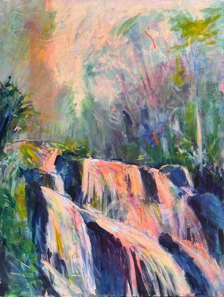 Endless Flow, Falls Art | Olga Dziemidowicz Art