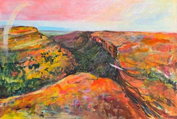 The Vast Silence Of Kings Canyon Art | Olga Dziemidowicz Art
