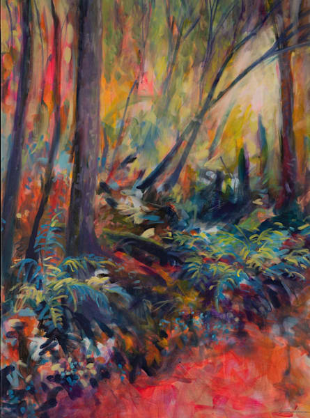 Towards A Brighter Horizon, Embracing Hope Art | Olga Dziemidowicz Art