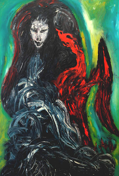 Red Swan Meet Leda