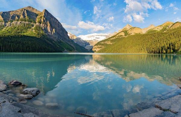 Morning at Lake Louise