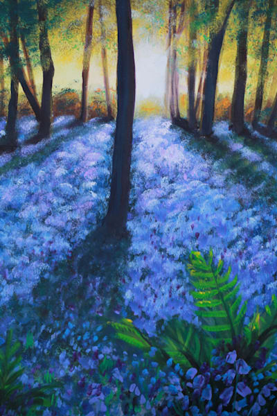 Bluebell Sun Art | Amanda Elaine Brake