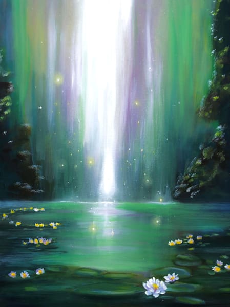 Luminous Casade Art | Amanda Elaine Brake