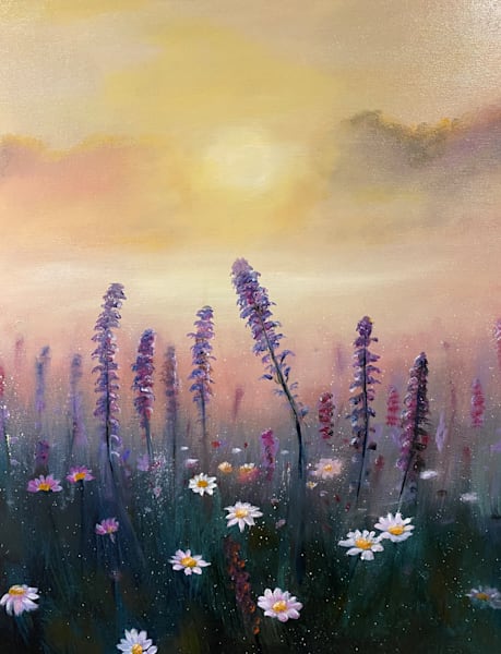 Meadows Dawn Art | Amanda Elaine Brake
