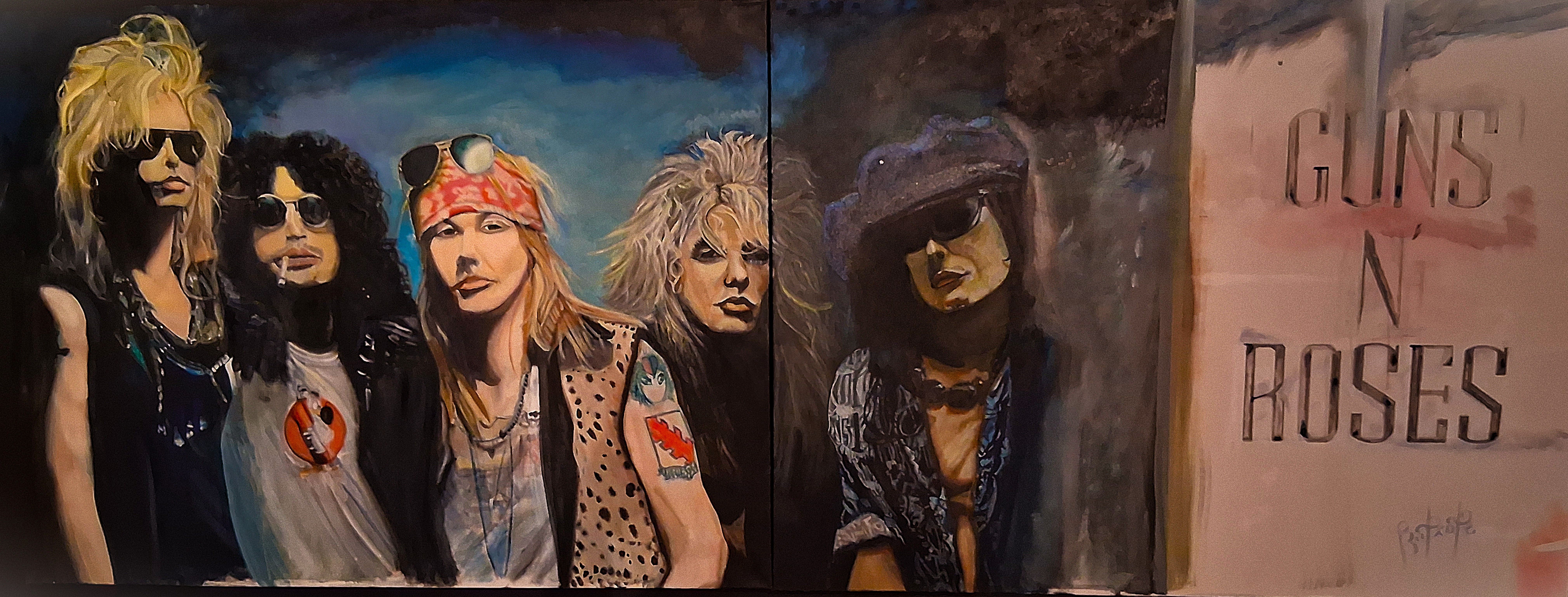 
        <div class='title'>
          Guns & Roses 
        </div>
       