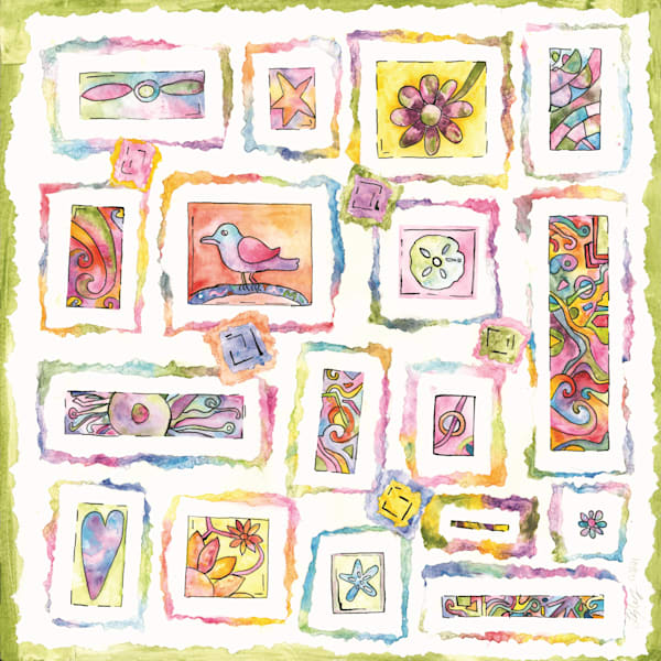 Patchwork Petals Art | Glass Ark Studios