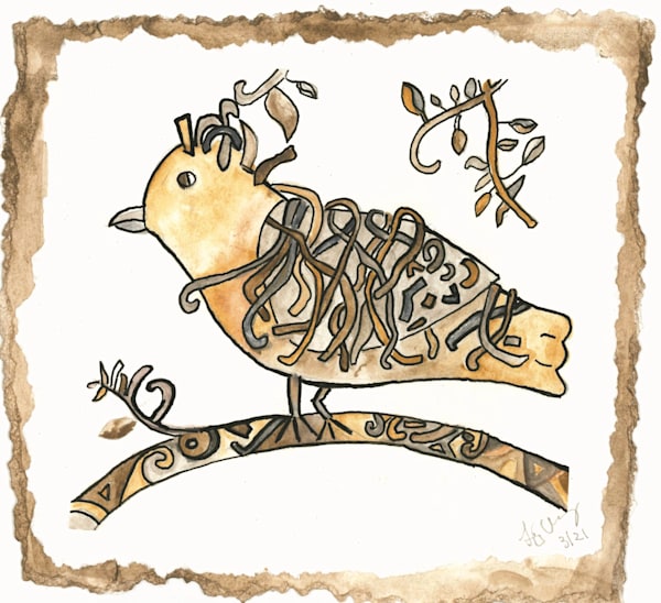 Tangled Wing Art | Glass Ark Studios
