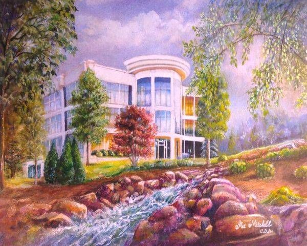Rcg Campus Art | patmitchellprintstudio.com