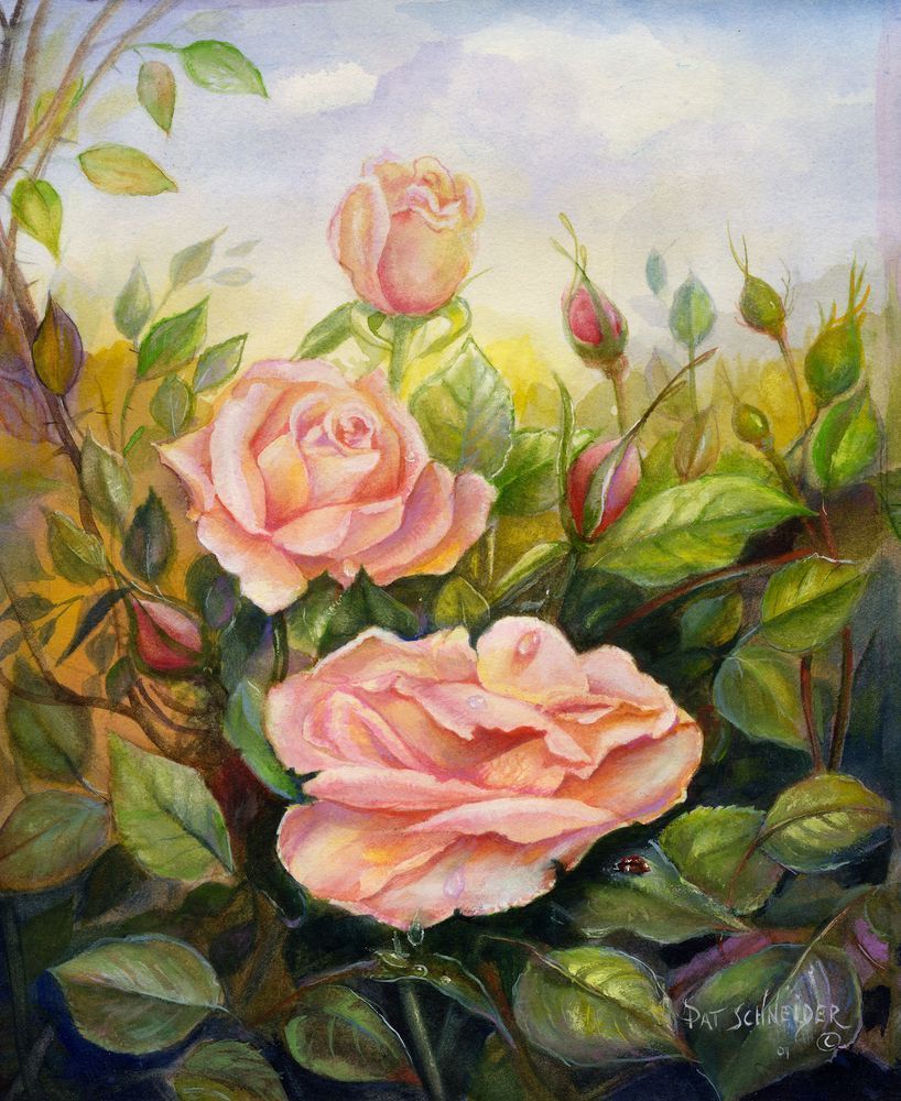 Garden Glory Art | patmitchellprintstudio.com