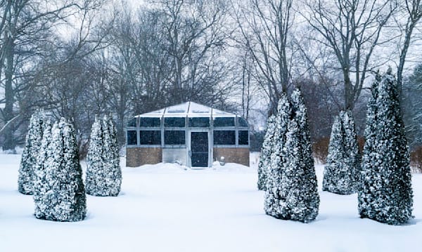 George Eastman House Greenhouse in Winter