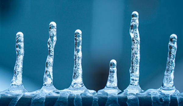 Upside Ice on Rail