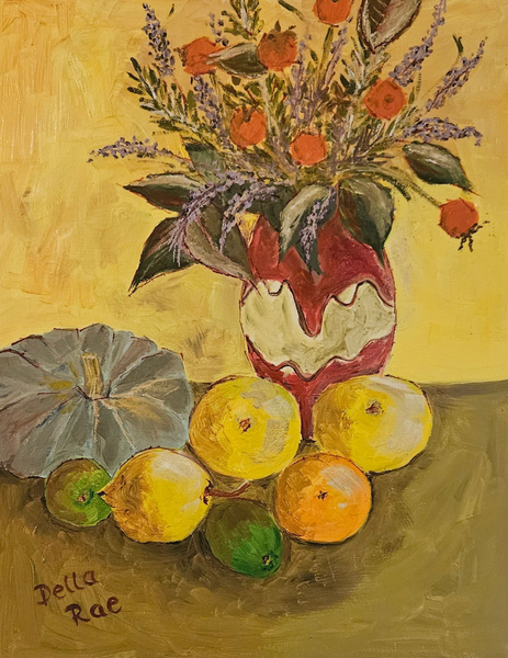 Lavender, Lemons And Rosehips Art | Della Rae Creates Art