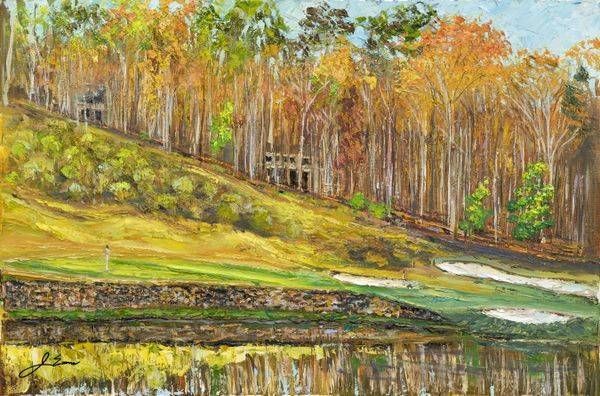 Autumn Reflections  - The Approach at Cherokee 2
