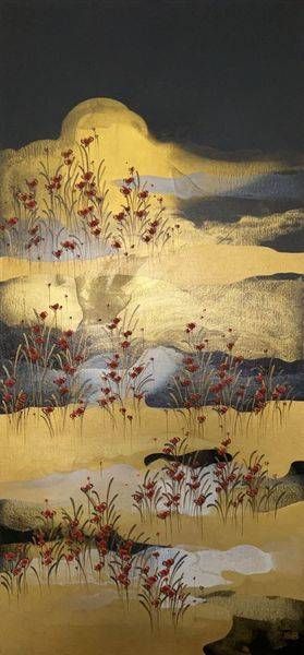 Les Coquelicots et la Brume XVII