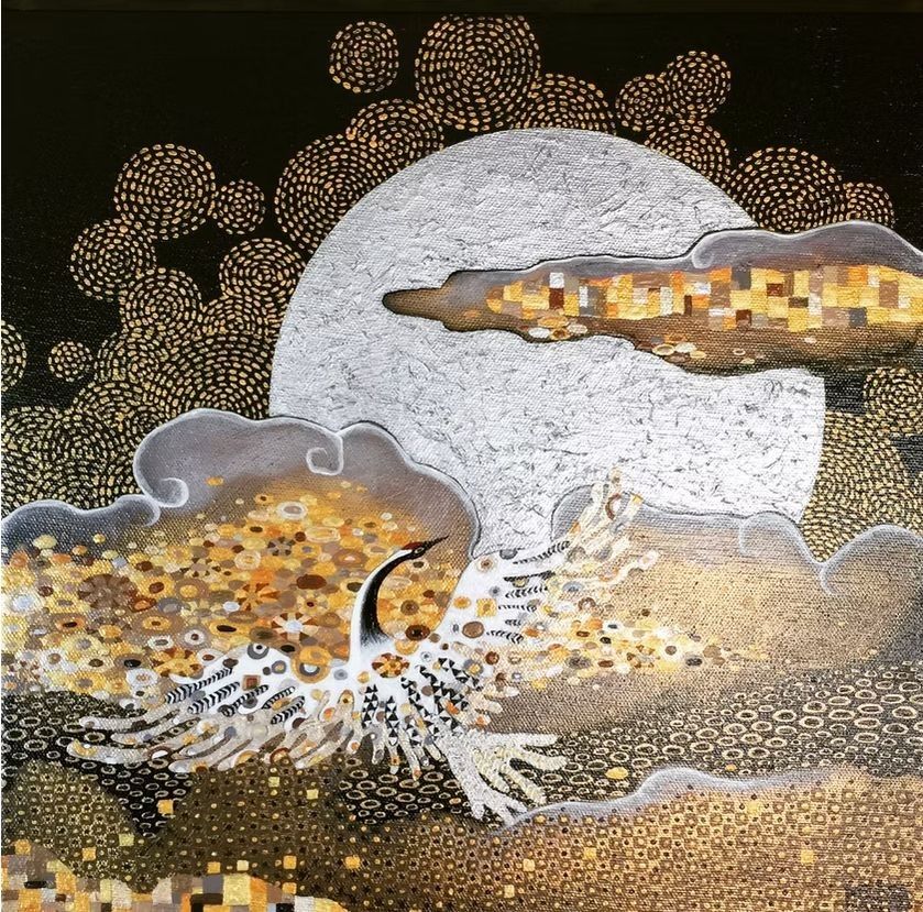 Melissa Barber Cranes III ASF