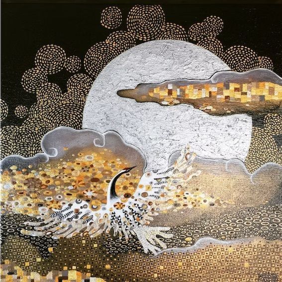 Melissa Barber Cranes III ASF