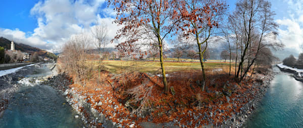 River Adda - a rustic look clear sky