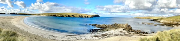 Shetland Scotland Double Beach