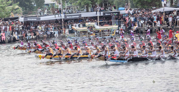 Kerala Snake Boat Racing Celebrate Life