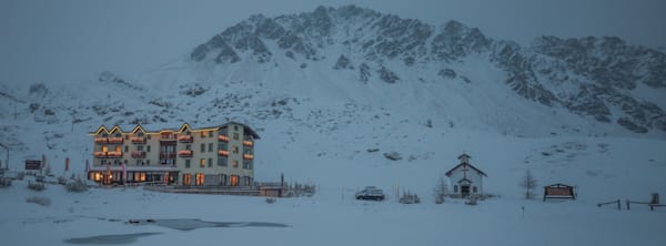 Livigno - a warm place on a cold alpine morning