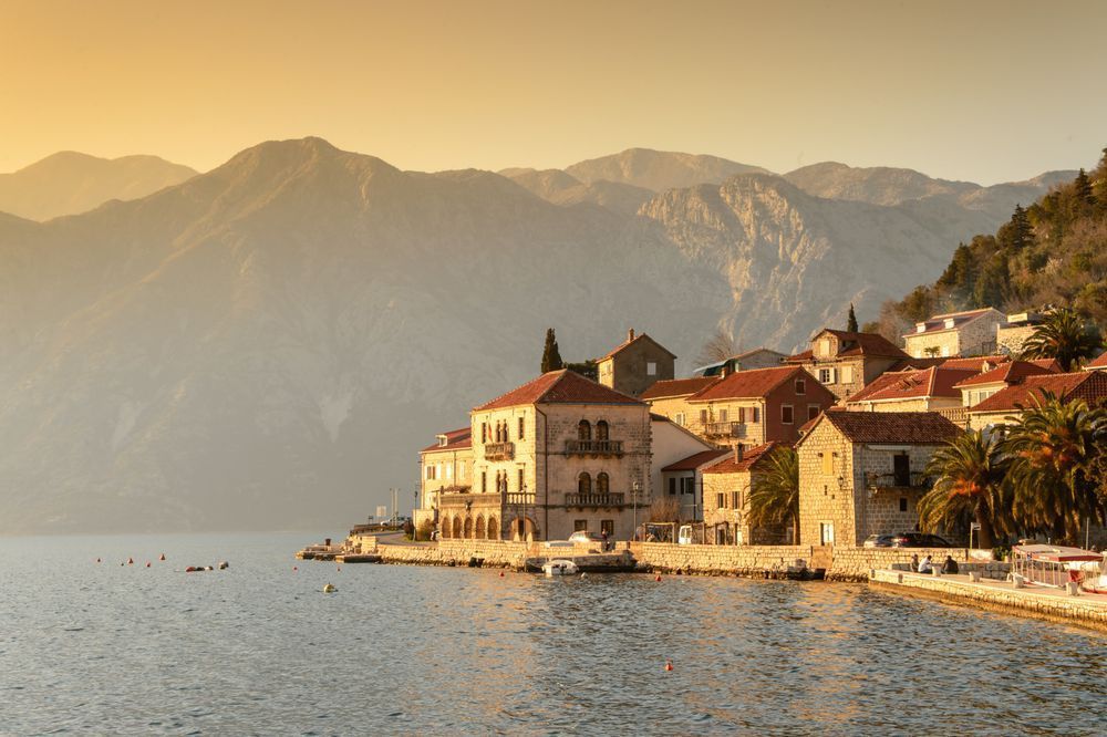 Between Mountains and Sea - Bay of Kotor in Montenegro captured in soft natural light