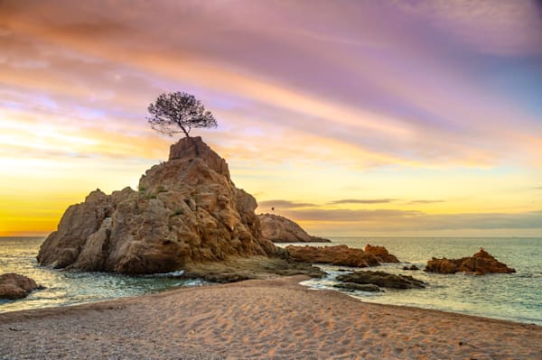 Costa Brava Calm - Mediterranean seascape capturing stillness and natural balance