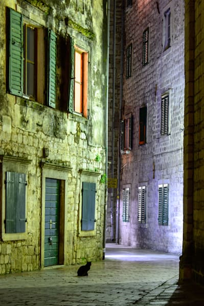 Night Watch - Wall art with moody light, texture, and depth