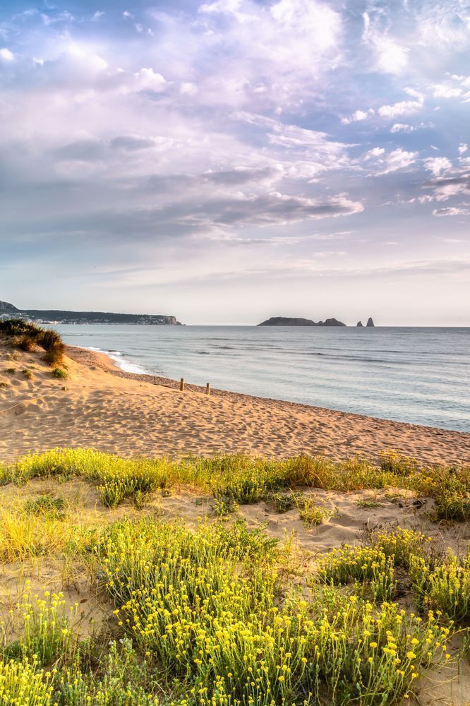 Where Land Meets the Sea - Costa Brava landscape with natural textures and gentle atmosphere