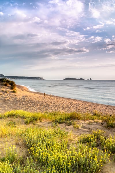 Where Land Meets the Sea - Costa Brava landscape with natural textures and gentle atmosphere