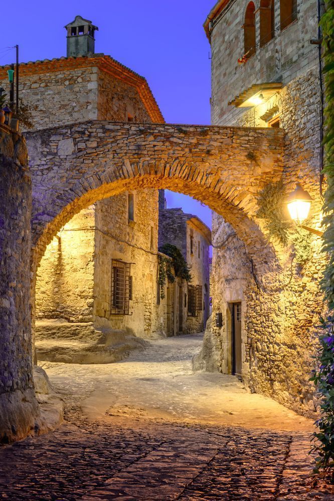 The Golden Arch - at night with timeless architecture and soft light