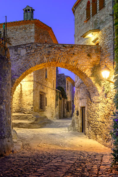 The Golden Arch - at night with timeless architecture and soft light
