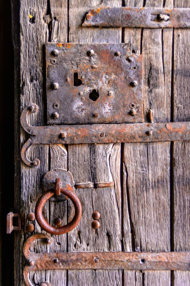 The Texture of Time - Decorative texture photography with warm earthy tones