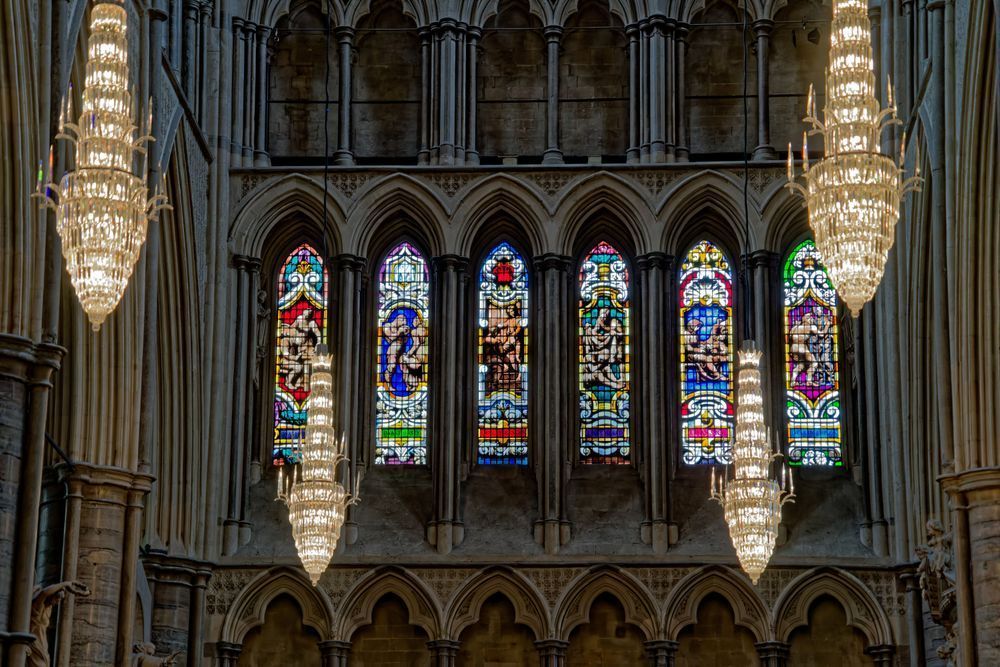 Westminster Abbey Reflections — Stained-Glass Photo