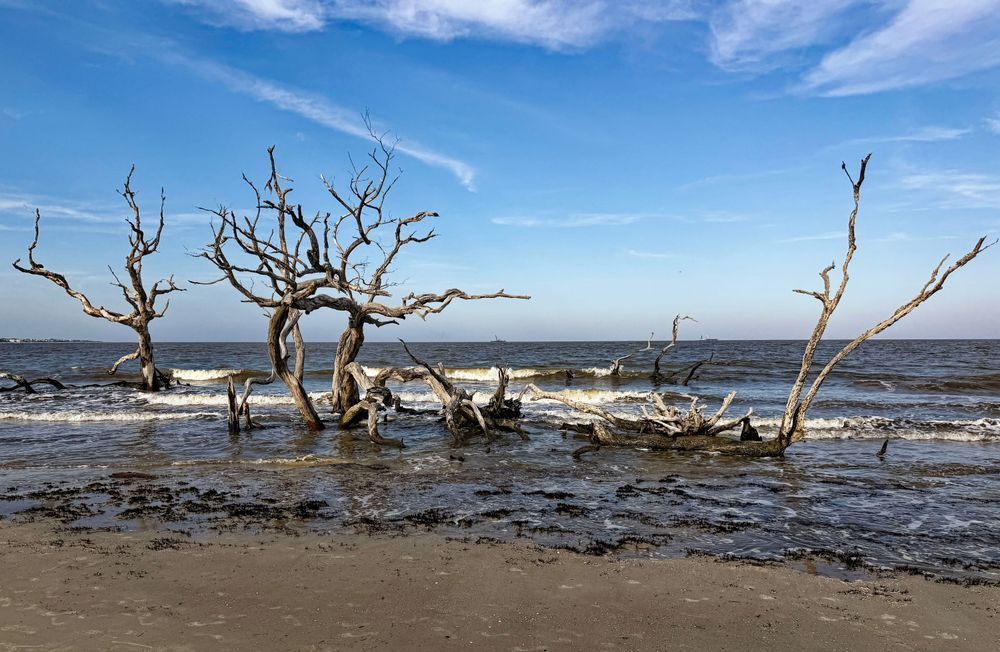 Ghosts of the Tide — Coastal Seascape Photograph Print