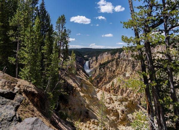 The Yellowstone Waterfalls Photography Art | stuartPhoto