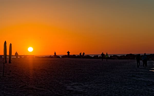 First Light on the Sand — Sunrise Beach Photograph
