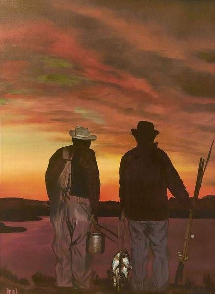 Successful Fishing Trip Art | Iral Art