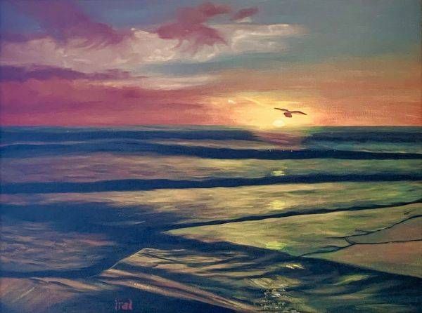 Ocean Coast Washington Art | Iral Art