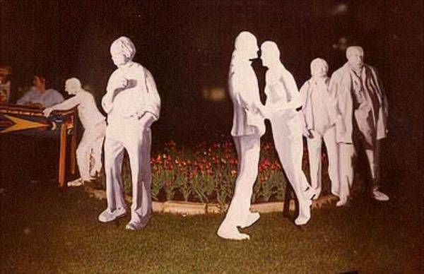 Bully Flat People Cutouts Art | A Stoke Of Brush